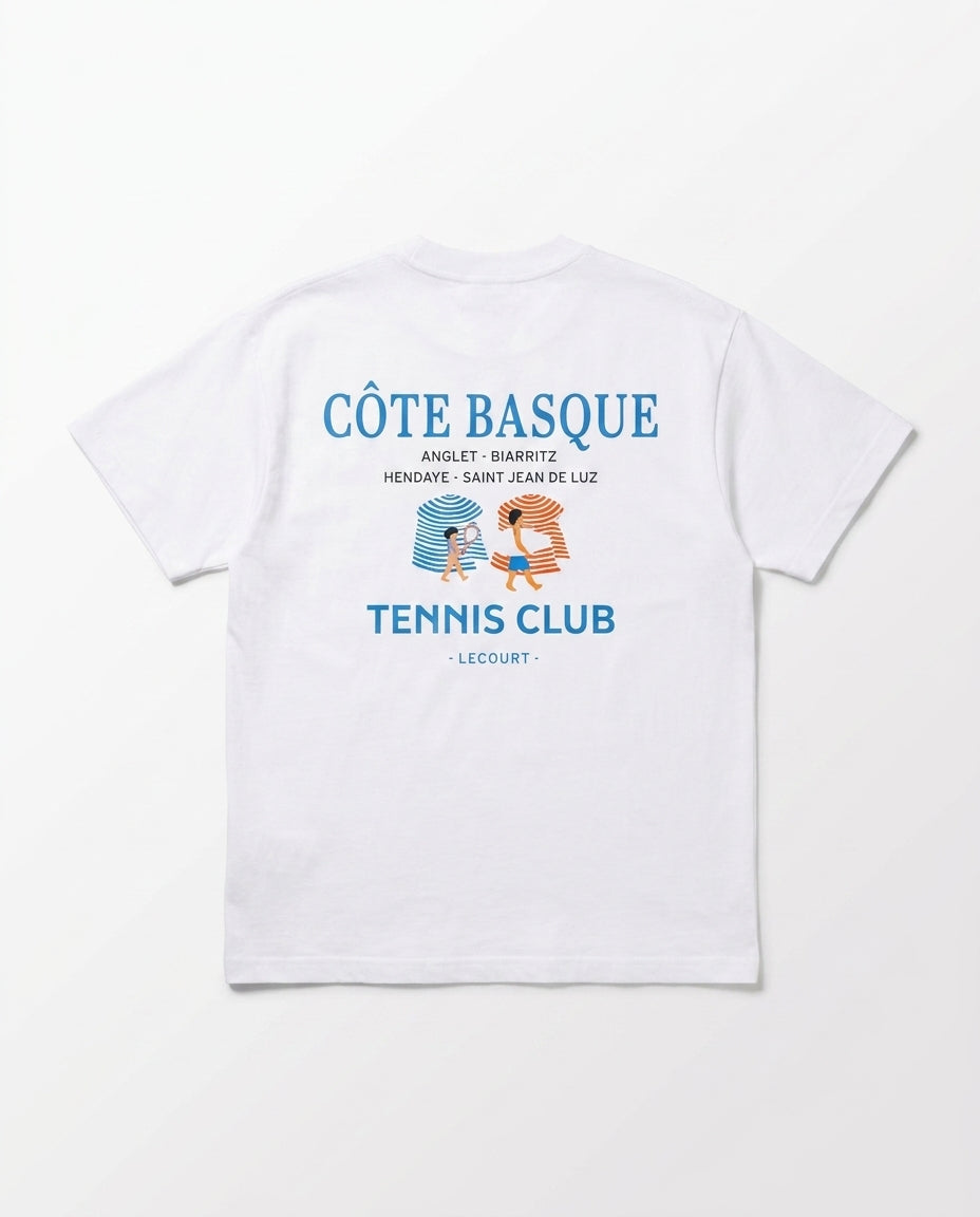 Camiseta Cote Basque, estampado de la espalda