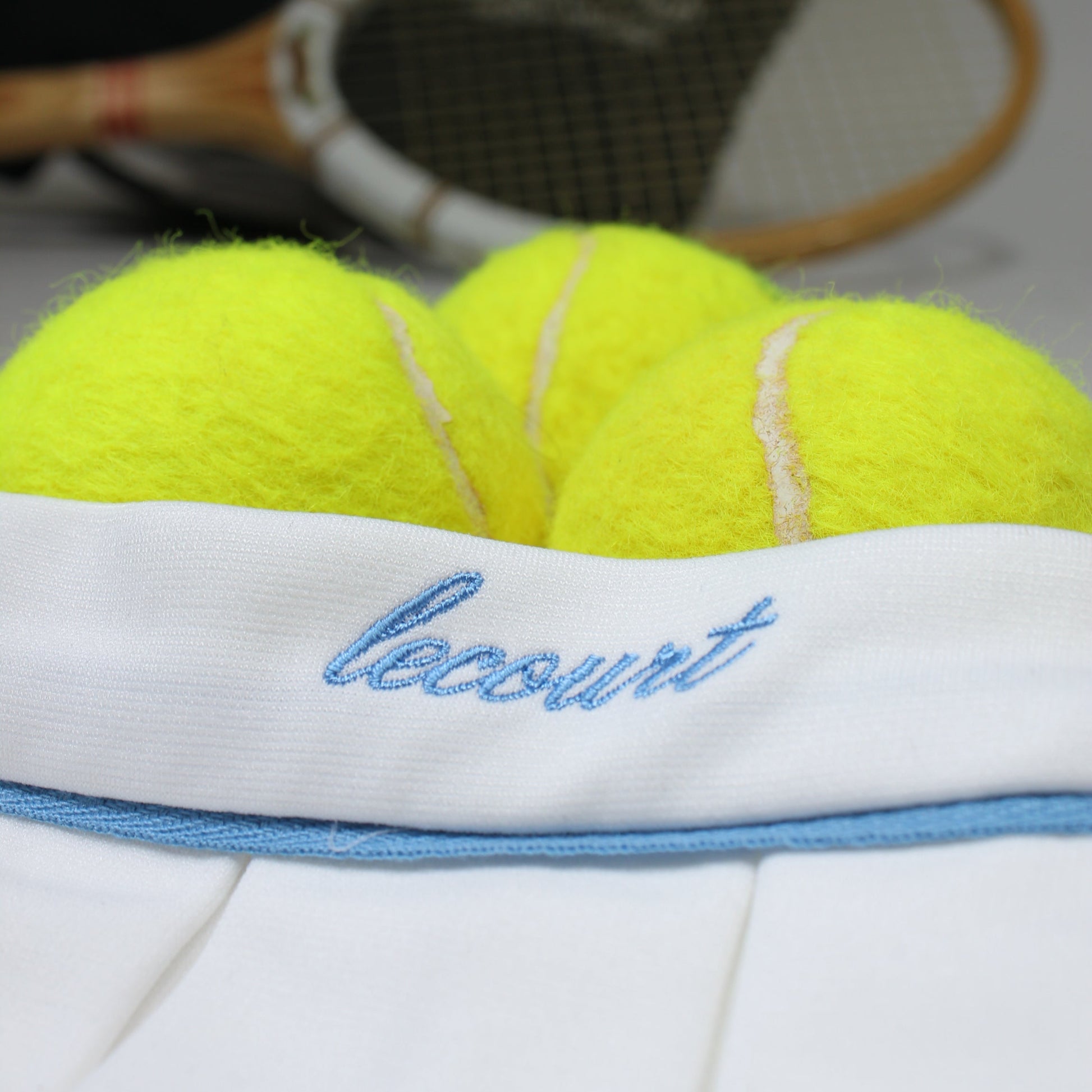 Classic White and Baby blue Skirt